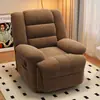 Sofá Cabina Individual Multifuncional de Primera Clase Eléctrico Reclinable Masajeador Mecedora Giratorio Apartamento Salón de Belleza Sofá Perezoso Madera