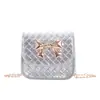 Bolso Exquisito y Compacto de un Solo Hombro para Niños y Niñas, Lindo Bolso de Cadena para Bebés con Lazo, Elegante Billetera Infantil Acolchada, Moderno