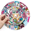50 piezas de pegatinas de béisbol, divertidas pegatinas decorativas impermeables de deportes de béisbol para casco DIY de colores