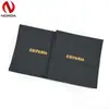 Bolsas Personalizadas para Joyería de Microfibra, Bolsas Grises con Tapa Abatible para Guardar Joyería, Bolsas Tipo Sobre para Joyería con Logo Estampado en Oro al por Mayor