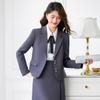 Nuevos maestros y maestros vestido de vestir profesional vestido traje de moda traje overol de primavera y otoño para mujer una generación de cabello