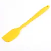 Atacado de fábrica FDA silicone raspador integrado cor sólida tamanho pequeno espátula para bolo ferramentas de panificação ferramentas para bolo