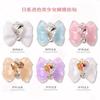 Joyas para uñas con lazo de guerrera, para chicas guapa y famosas en línea, con diseño de viento puro, amor, diamante, hielo, transparente, resina tridimensional, accesorios para uñas.