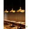 Lustre de Bambu Trançado, Arte em Bambu, Sala de Chá Estilo Zen, Restaurante Estilo Chinês, Pousada, Lanterna de Rattan Estilo Japonês, Luminária de Arte Criativa Retrô