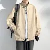 Chaqueta de Trabajo con Cuello Alto para Hombre Estilo Japonés Holgado Versátil 1 Chaqueta 2025 Gama Alta Primavera y Otoño Popular Moda Casual