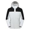 Traje de montañismo cortavientos de una sola capa para exteriores para hombre y mujer, chaqueta sencilla de otoño e invierno, abrigo delgado, peto con LOGO estampado