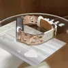 Pulseira Combinada de Metal e Couro Estilo Coração Estrela Adequada para Xiaomi Mi Band Geração 10/9/8
