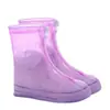 Cubrezapatos Impermeables Antideslizantes, Resistentes al Desgaste, Engrosados, a Prueba de Nieve, Anti-Suciedad, para Días Lluviosos y Nevados, Cubrezapatos de Botas de Lluvia para Hombres y Mujeres con Capa Impermeable