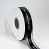 Fita de Cetim com Borda Fio 2,5cm Média Fita Inglesa Caixa de Presente para Bolo Flor Material de Embalagem para Flores Fita de Fio de Neve Laço