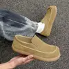 Pacote de batatas pequenas sapatos Birkenstock masculinos sapatos mocassins slip-on para homem preguiçoso versáteis para uso externo casual para dirigir sapatos masculinos da moda