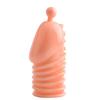 Maza Invisible Anti-desprendimiento para Hombres con Cubierta de Balanus Espinoso de Grano Grande Cubierta de Pene Grande Audaz y Larga Artículos Sexuales