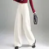 Pantalones vaqueros de pierna ancha para mujer, modernos y rejuvenecedores, nuevo estilo otoño 2026, fluidos, adelgazantes, holgados y versátiles, largos