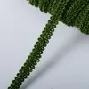 Venda Direta do Fabricante, Suprimento em Estoque de Acabamento de Renda de Centopeia de Seda de Baixa Elasticidade de 1,2 cm, Acessórios Coloridos para Vestuário, Acessórios para Têxteis Domésticos