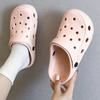 Zuecos de Verano de Moda para Enfermera, Playa, Ligeros, Suela Suave, Zapatos Cerrados para Pareja, Medias Zapatillas para Uso Exterior en la Playa, Sandalias