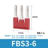 FBS10-6 tira de conexión central cobre puro terminal de resorte enchufable ST4 pieza de conexión conector corto tira de conector corto