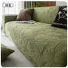 Capa de Sofá Jacquard Veludo Elástico Cobertura Total Estilo Creme Capa de Sofá Tudo Incluído Capa Protetora de Sofá Anti-Arranhões de Gato