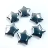 Venta Caliente Transfronteriza de Amazon Cristal Natural Aventurina Verde Superficie Doblemente Curva 30*30 Pentagrama Piedra Suelta Adorno Accesorios DIY