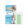 Papel de Cera Depilatoria Oceaura de Origen Vegetal, Limpieza Suave y Suavizado de la Piel, Papel de Cera de Cuidado Diario Portátil para Depilación de Todo el Cuerpo