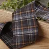 Cinta de Punto a Cuadros Bicolor Estilo Coreano DIY Lazo Hecho a Mano Accesorio para el Cabello Pinza para el Cabello Ropa de Muñeca Accesorios Materiales para Ropa Cinta