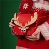 Navidad Regalo Pequeño Juguetes para Niños Paquete de Material DIY Hecho a Mano Mochila de Ciervo Diseño para Fiesta de Jardín de Niños