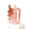 Masajeador de Cepillo para Acupresión y Masaje de Hombro, Cuello y Piernas, Cepillo para Meridianos de Espalda, Vejiga y Columna Vertebral, Masajeador de Doble Empuje y Raspado