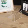 Caja de Dulces Transparente Cuadrada Creativa de Plástico No Acrílico Empaque de Regalo Caja de Dulces para Boda Venta al por Mayor
