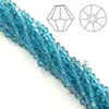 Contas pontiagudas de cristal para acessórios de joias DIY 3/4mm contas de vidro contas soltas acessórios criativos feitos à mão Contas de diamante