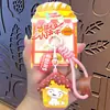 Auténtico Lindo Shin-Chan Dulce Galleta Llavero Colgante Pareja Bolso Llavero Colgante Pequeño Regalo