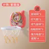 Aro de Basquete Infantil para Venda por Atacado Suspenso Interno Dobrável Suporte de Basquete Brinquedo Interativo Pai-Filho Instalação sem Furos