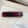 Pinza para el pelo de estilo preppy coreano de otoño e invierno, con diseño de cuadros de corazón y geométricos, pinza sin costuras para flequillo y pelo suelto, accesorios para el cabello para mujer