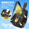 Mochila Redutora de Carga Business Grande Capacidade Nylon Mochila Cor Contrastante Bolsa para o Dia a Dia Bolsa para Notebook 17 polegadas Bolsa Masculina Marca Bo