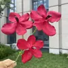 3 Cabeças 14 Cores Nova Flor Artificial Vanda Casamento Decoração de Casa Flor Falsa Atacado