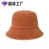 Sombreros de Pescador Lavados de 14 Colores en Stock, Sombreros de Protección Solar Personalizados, Pruebas de Logotipo Bordado y Transferencia de Calor, Fábrica de Sombreros Transfronteriza