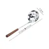 Cuchara para hot pot cuchara especial para restaurante de hot pot cuchara de acero inoxidable cuchara colador cocina concha grande para sopa sopa sopa