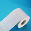 Papel estucado precio especial papel adhesivo para etiquetas 50*35*2500 etiqueta adhesiva papel para impresión de códigos de barras papel para códigos de barras