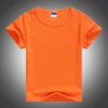 Crianças e estudantes manga curta em torno do pescoço T-shirt logotipo personalizado impressão jardim de infância pais-filhos atividade roupas de classe roupas infantis diy personalizado