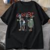 Camiseta de Banda de Música Gorillaz Punk Rock para Hombre Mujer Verano 90S O