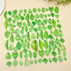 Aleatório 50g Acrílico Folha Verde Clara Artificial Pingente DIY Estilo Antigo Grampo de Cabelo Joias Acessórios Material