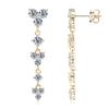 Pendientes de Plata de Ley S925 [Venta de Liquidación con Envío Gratis] Pendientes Cuadrados Simples y Elegantes de Moissanita para Mujer, Exclusivamente para Ventas Transfronterizas