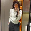 Suéter de punto 100% lana para mujer Otoño/Invierno 2026, con cuello polo y diseño trenzado, jersey de cachemir tejido estilo europeo, disponible para venta al por mayor