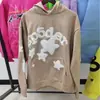 LAZAD AliExpress Amazon Suministro Toma Real Spder555 Pesado 420G Sudadera con Forro de Felpa Marca de Moda Sp5de