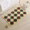 Alfombrilla de Pie Absorbente de Agua de Secado Rápido para Baño Alfombra para el Hogar Alfombrilla de Piso Alfombrilla para Puerta de Entrada Antideslizante Resistente a la Suciedad Baño