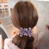 Pinza para el pelo grande de doble capa elegante estilo coreano con diamantes flash Pinza para el pelo Pinza para el pelo Pinza para el pelo Pinza para el pelo Pinza para el pelo Regalo para madre Pinza para el pelo Accesorios para el pelo para mujer