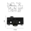 Microinterruptor LXW5 LXW5-11N1 11G1 G2 N1 N2 M D1 Interruptor de Límite Interruptor de Recorrido