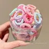 Elásticos de Cabelo Pequenos Coloridos Doces para Crianças 2026 Novos Mini Elásticos de Cabelo Altamente Elásticos Cordas de Cabelo Amigáveis para Cabelos de Bebê Acessórios de Cabelo para Meninas