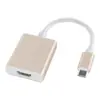 Conversor Tipo-C para HDMI Alta Definição 4K Cabo Adaptador para Laptop Cabo Adaptador para Monitor de Computador Atacado