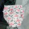 (Pantalones de Aprendizaje/Pantalones de Bebé) Cubierta de Pañal de Algodón Bordada para Bebé, Pantalones de Entrenamiento Impermeables, a Prueba de Fugas y Transpirables