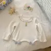 Camiseta de Manga Larga con Dibujos para Niñas Top 2026 Otoño Nuevo Linda Moderna Holgada Camiseta Básica para Bebés Niñas