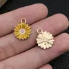 Liga de Pingar Óleo Abelha Inseto Margarida Favo de Mel Pingente Acessórios Chaveiro DIY Bolsa Decorativo Pequeno Pingente
