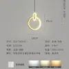 Nueva Lámpara Colgante de Mesita de Noche de Moda, Lámpara de Pared para Dormitorio, Luminaria Colgante Creativa y Única para Pared de Fondo de TV en Sala de Estar